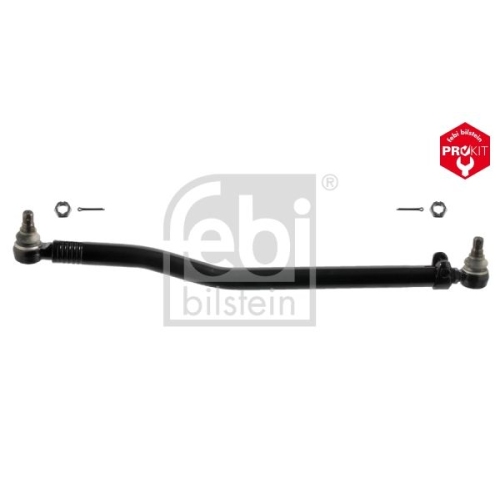 Febi Bilstein 39592 Lenkstange mit Kronenmuttern und Splinten, vom Lenkgetriebe zur 1. Vorderachse , 1 St&uuml;ck