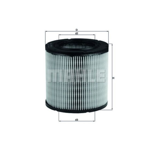 Luftfilter KNECHT LX 249 f&uuml;r FORD GMC SAAB