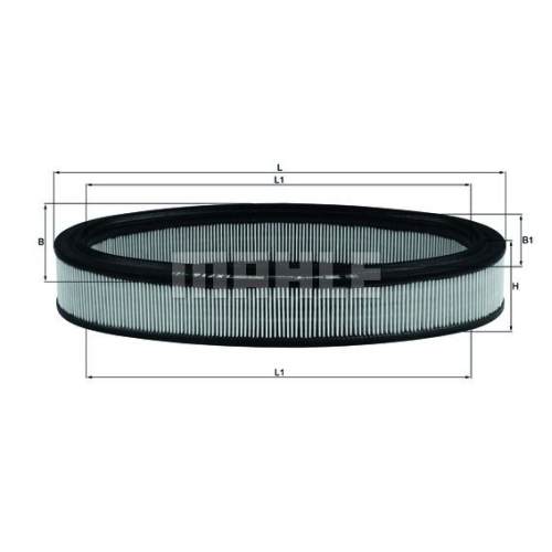 Luftfilter KNECHT LX 716 f&uuml;r CHRYSLER RENAULT