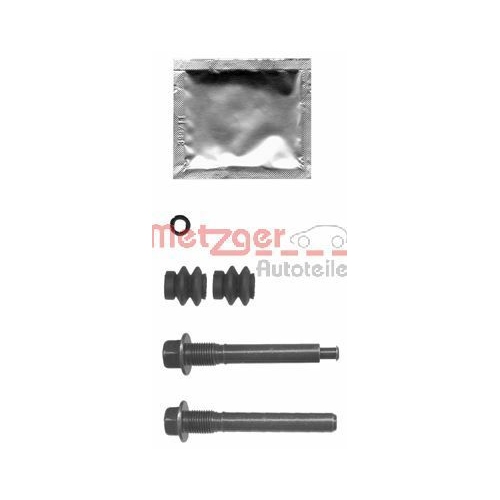 F&uuml;hrungsh&uuml;lsensatz, Bremssattel METZGER 113-1402X f&uuml;r, Hinterachse