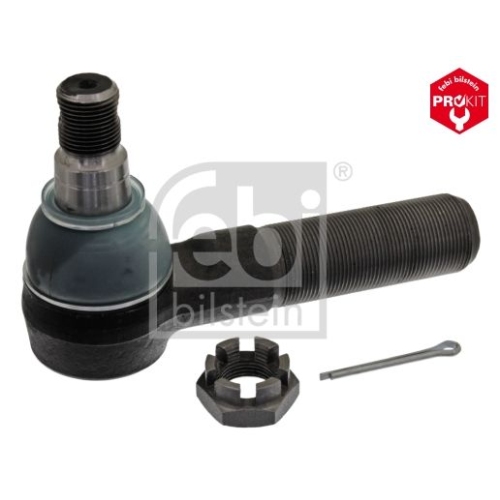 Febi Bilstein 39595 Spurstangenendst&uuml;ck mit Kronenmutter und Splint , 1 St&uuml;ck