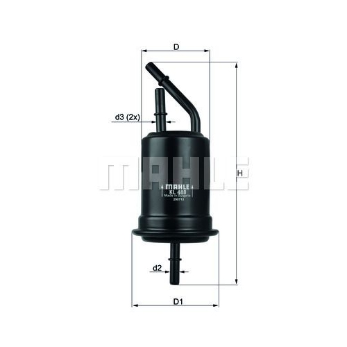 Kraftstofffilter KNECHT KL 488 f&uuml;r KIA