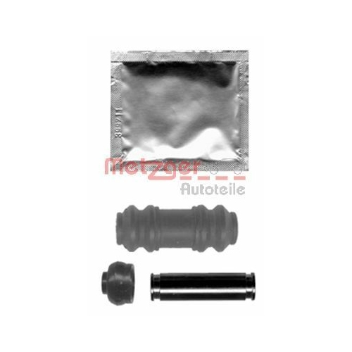 F&uuml;hrungsh&uuml;lsensatz, Bremssattel METZGER 113-1403X f&uuml;r, Hinterachse