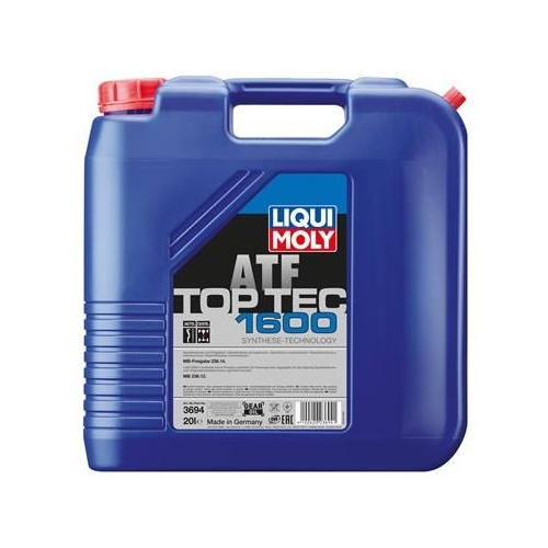 Liqui Moly 1x LM3694 20l Automatikgetriebe&ouml;l Top Tec ATF 1600