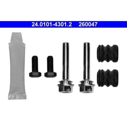 Zubeh&ouml;rsatz, Bremssattel ATE 24.0101-4301.2 f&uuml;r, Hinterachse, Vorderachse