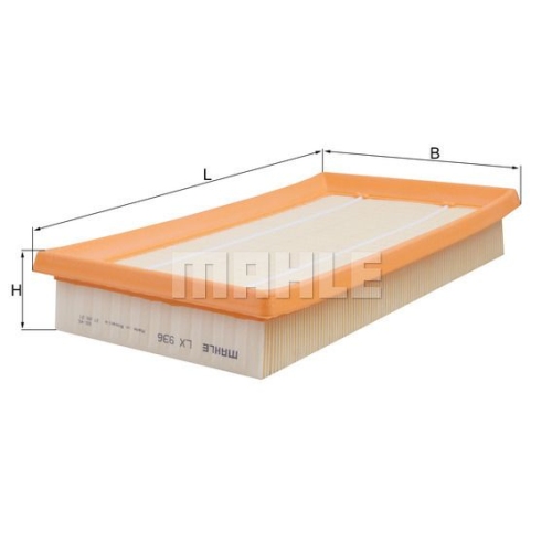Luftfilter KNECHT LX 936 f&uuml;r MAZDA