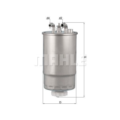 Kraftstofffilter KNECHT KL 568 f&uuml;r GMC OPEL