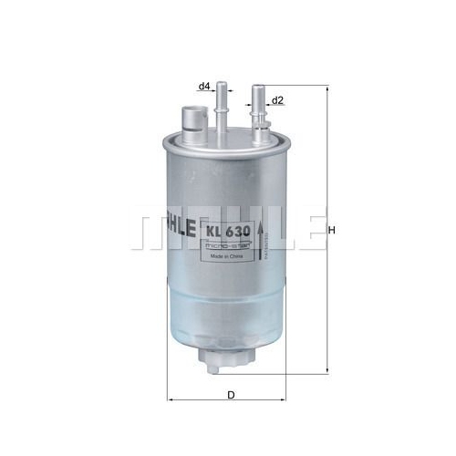 Kraftstofffilter KNECHT KL 630 f&uuml;r OPEL