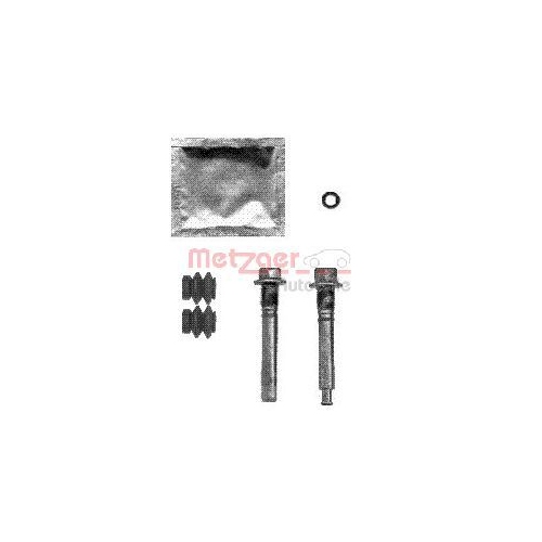 F&uuml;hrungsh&uuml;lsensatz, Bremssattel METZGER 113-1423X f&uuml;r, Hinterachse