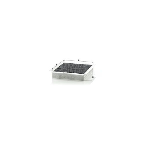 Filter, Innenraumluft MANN-FILTER CUK 2338 f&uuml;r MERCEDES-BENZ