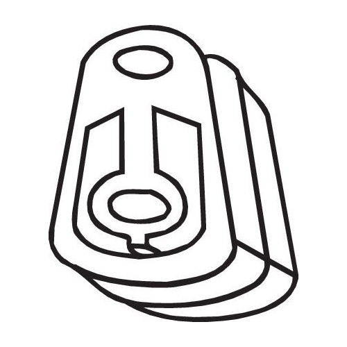 Gummistreifen, Abgasanlage BOSAL 255-052 f&uuml;r FORD
