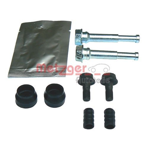 F&uuml;hrungsh&uuml;lsensatz, Bremssattel METZGER 113-1433X f&uuml;r, Vorderachse