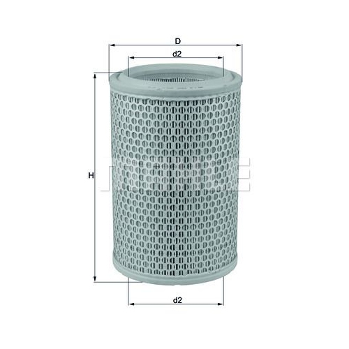 Luftfilter KNECHT LX 660 f&uuml;r RENAULT