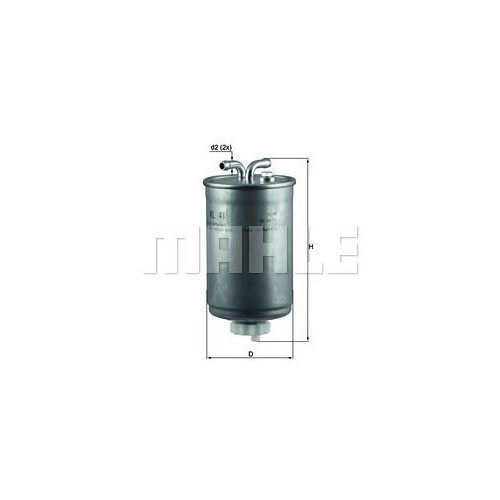 Kraftstofffilter KNECHT KL 41 f&uuml;r FORD GMC HONDA CHEVROLET VAG KAYSER DEUTZ