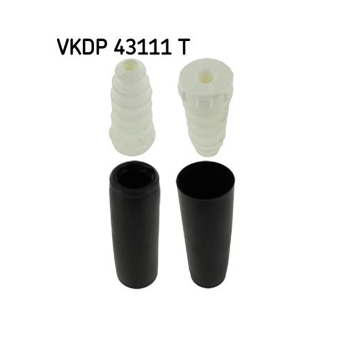 Staubschutzsatz, Sto&szlig;d&auml;mpfer SKF VKDP 43111 T f&uuml;r VW, Hinterachse