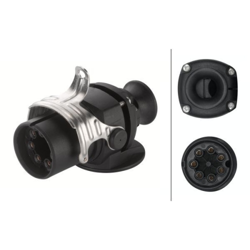 Stecker HELLA 8JA 007 644-041 f&uuml;r SCANIA VAN HOOL JAEGER LIEBHERR