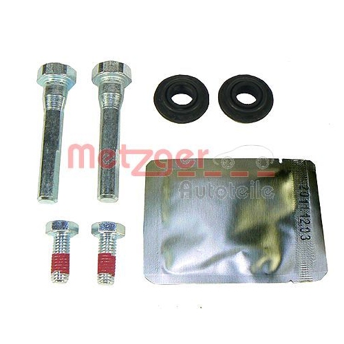 F&uuml;hrungsh&uuml;lsensatz, Bremssattel METZGER 113-1443X f&uuml;r, Hinterachse