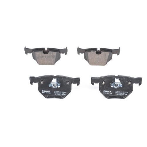 Bremsbelagsatz, Scheibenbremse BOSCH 0 986 424 766 f&uuml;r BMW, Hinterachse