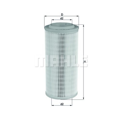 Luftfilter KNECHT LX 1595 f&uuml;r VAG