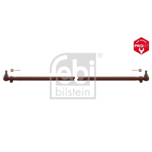Febi Bilstein 04376 Spurstange mit Kronenmuttern und Splinten , 1 St&uuml;ck