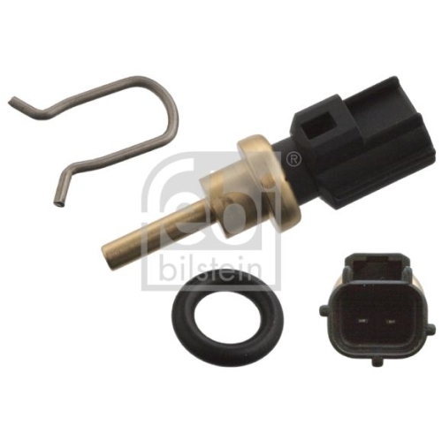Febi Bilstein 103648 K&uuml;hlmitteltemperatursensor mit Dichtung und Haltefeder , 1 St&uuml;ck
