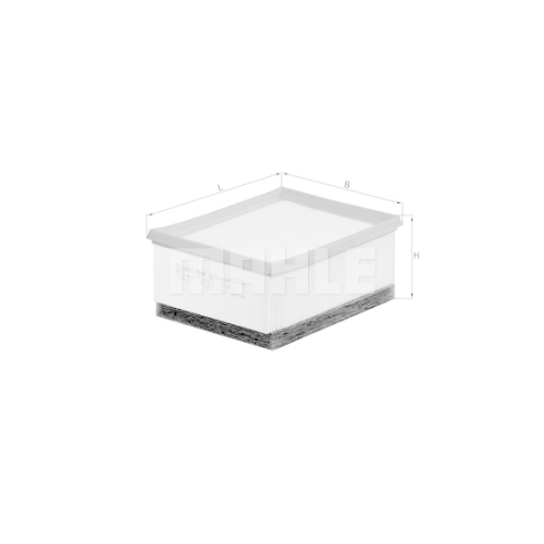 Luftfilter KNECHT LX 645/1 f&uuml;r CITRO&Euml;N PEUGEOT