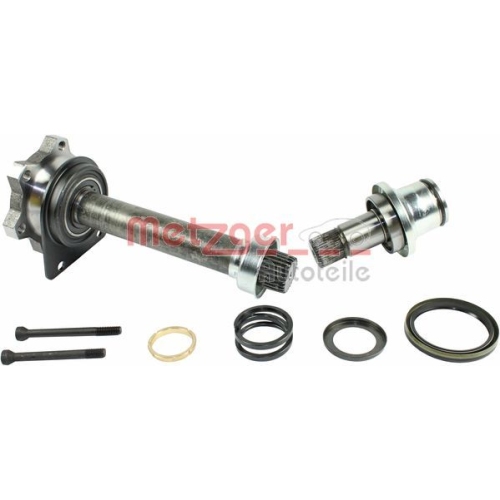 Steckwelle, Differential METZGER 7210034 f&uuml;r FORD VW VAG, rechts