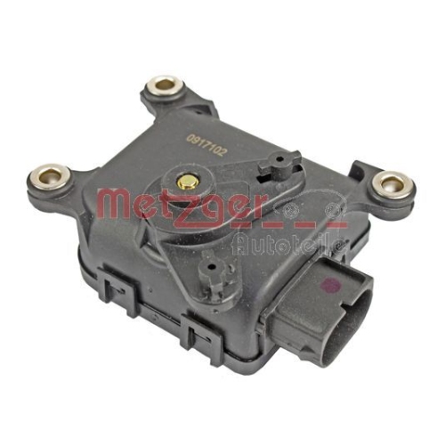 Stellelement, Mischklappe METZGER 0917102 ORIGINAL ERSATZTEIL GREENPARTS f&uuml;r VAG
