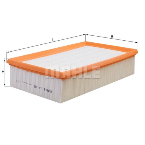 Luftfilter KNECHT LX 339 f&uuml;r VAG
