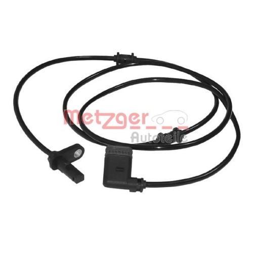 Sensor, Raddrehzahl METZGER 0900103 f&uuml;r MERCEDES-BENZ, Hinterachse beidseitig