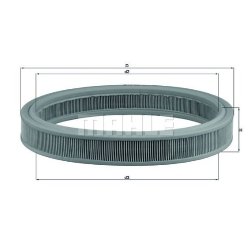 Luftfilter KNECHT LX 332 f&uuml;r FORD GMC