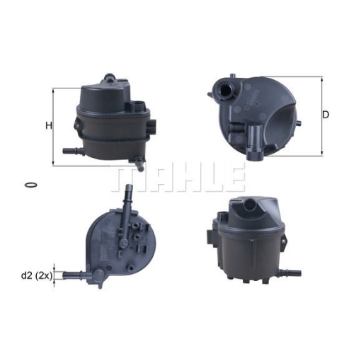 Kraftstofffilter KNECHT KL 777D f&uuml;r CITRO&Euml;N FORD PEUGEOT TOYOTA