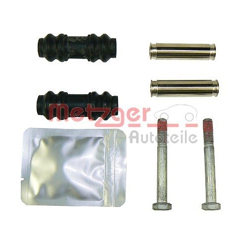 F&uuml;hrungsh&uuml;lsensatz, Bremssattel METZGER 113-1450X GREENPARTS f&uuml;r, Vorderachse