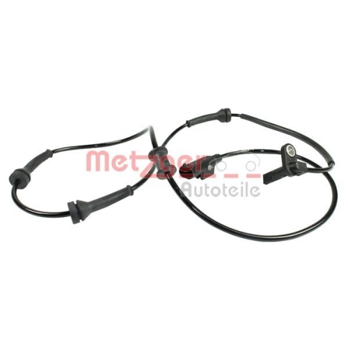 Sensor, Raddrehzahl METZGER 0900124 ORIGINAL ERSATZTEIL f&uuml;r FIAT FORD
