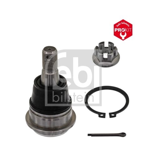Febi Bilstein 42674 Traggelenk mit Kronenmutter und Splint , 1 St&uuml;ck