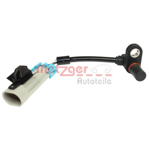 Sensor, Raddrehzahl METZGER 0900135 f&uuml;r OPEL GENERAL MOTORS