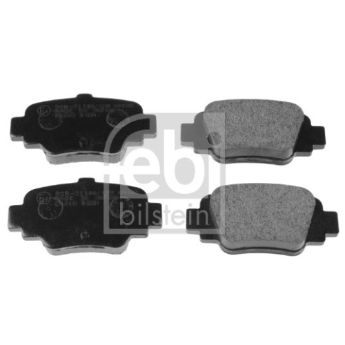 Febi Bilstein 16269 Bremsbelagsatz , 1 St&uuml;ck
