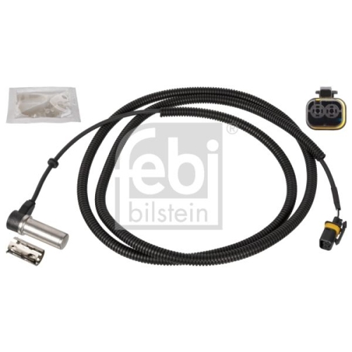 Febi Bilstein 109658 ABS-Sensor mit H&uuml;lse und Fett, 1 St&uuml;ck