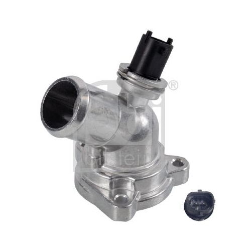 Febi Bilstein 1x 174949 Thermostat mit Geh&auml;use und Dichtung