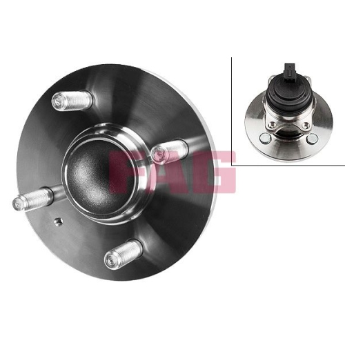 Radlagersatz FAG 713 6263 10 f&uuml;r HYUNDAI KIA, Hinterachse