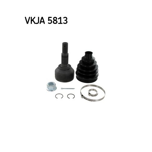 Gelenksatz, Antriebswelle SKF VKJA 5813 f&uuml;r NISSAN, Vorderachse, radseitig