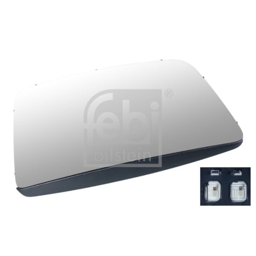 Febi Bilstein 107941 Spiegelglas f&uuml;r Hauptspiegel, 1 St&uuml;ck