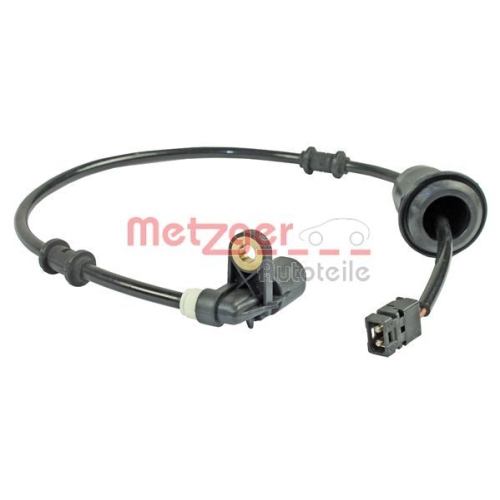 Sensor, Raddrehzahl METZGER 0900202 f&uuml;r MERCEDES-BENZ, Hinterachse links