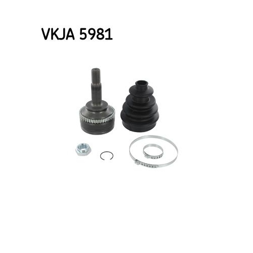 Gelenksatz, Antriebswelle SKF VKJA 5981 f&uuml;r, Vorderachse, Vorderachse links
