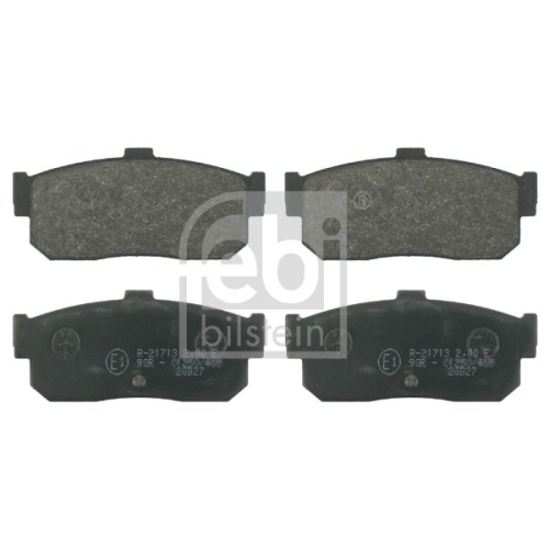 Febi Bilstein 16271 Bremsbelagsatz , 1 St&uuml;ck