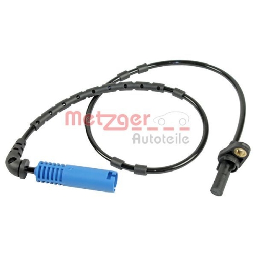 Sensor, Raddrehzahl METZGER 0900208 f&uuml;r BMW, Hinterachse beidseitig