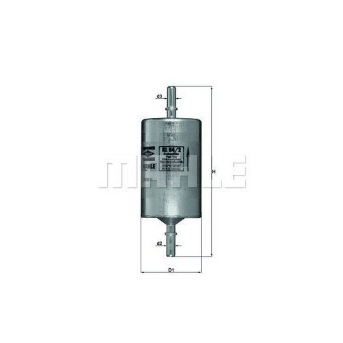 Kraftstofffilter KNECHT KL 84/2 f&uuml;r MERCEDES-BENZ