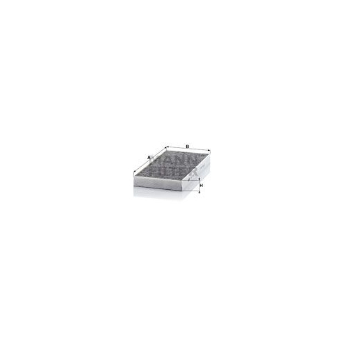 Filter, Innenraumluft MANN-FILTER CUK 3621 f&uuml;r MERCEDES-BENZ