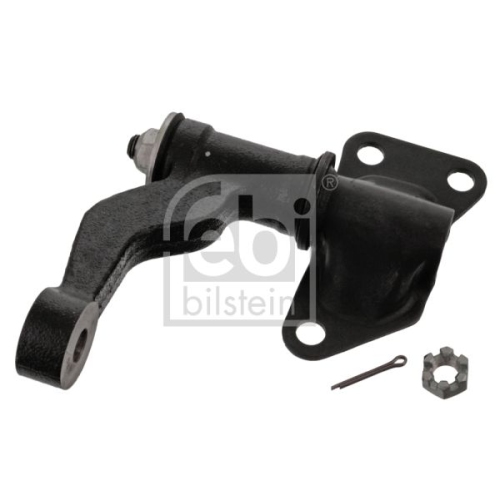 Febi Bilstein 42684 Lenkzwischenhebel mit Kronenmutter und Splint , 1 St&uuml;ck