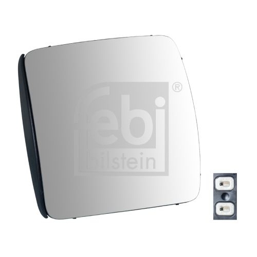 Febi Bilstein 107943 Spiegelglas f&uuml;r Weitwinkelspiegel, 1 St&uuml;ck